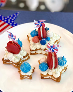 Almond Tart Mini Letter Cake