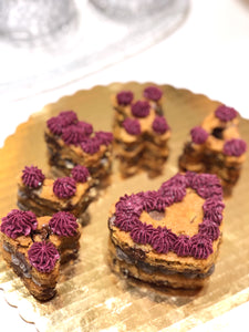 Chocolate Chip Cookie Mini Letter Cake