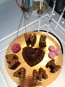 Chocolate Chip Cookie Mini Letter Cake