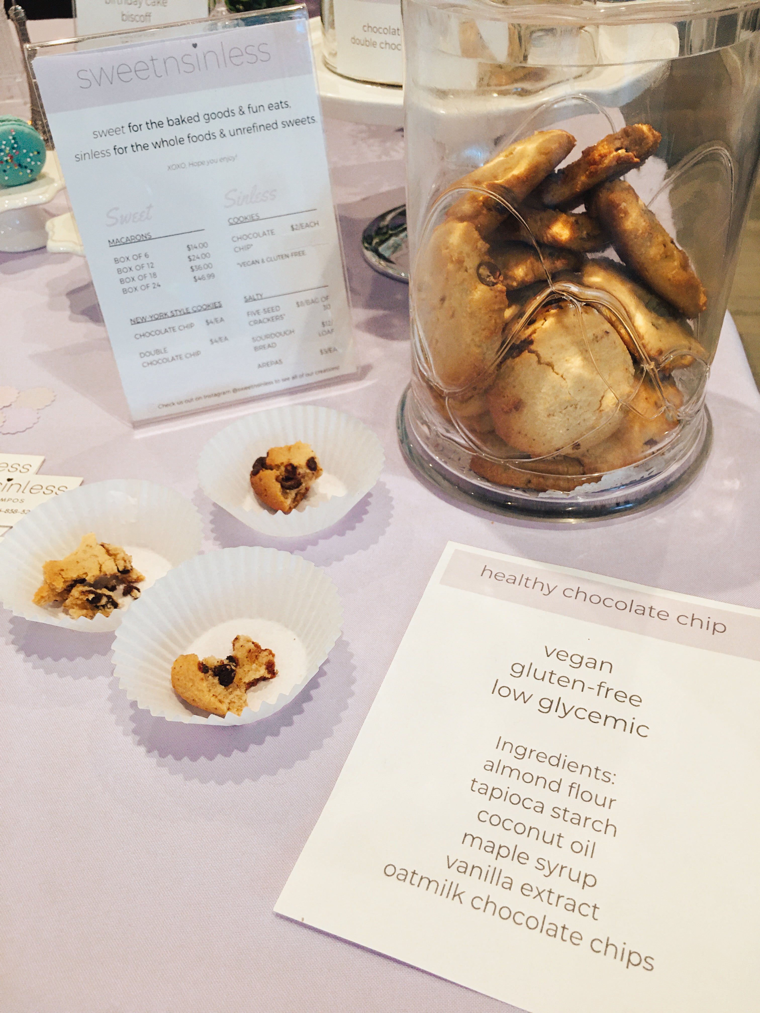 Vegan Chocolate Chip Cloud Cookies